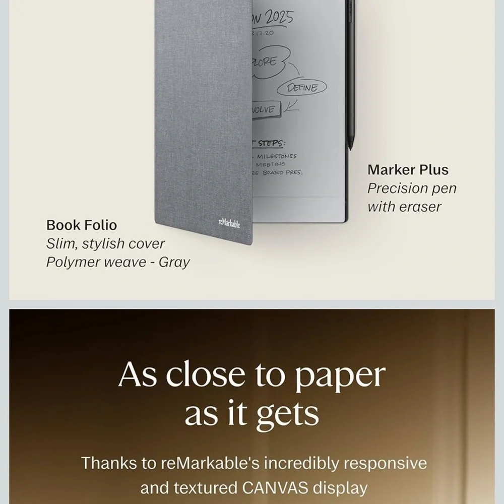 Gray Digital Paper Tablet - Picture 2 of 4